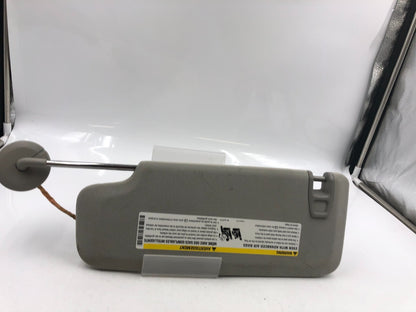 2013-2016 Chevrolet Malibu Passenger Sunvisor Gray Illuminated OEM D01B18072