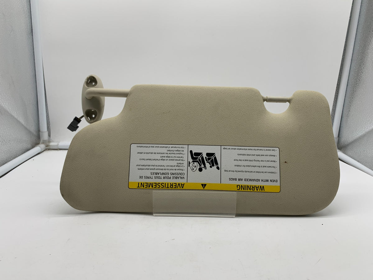 2008-2014 Mini Cooper Passenger Sun Visor Gray Illuminated OEM C04B62025