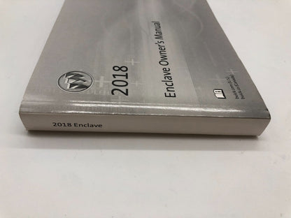 2018 Buick Enclave Owners Manual Set with Case OEM E03B47003