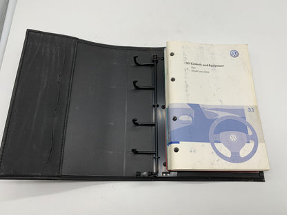 2009 Volkswagen EOS Owners Manual Set with Case OEM