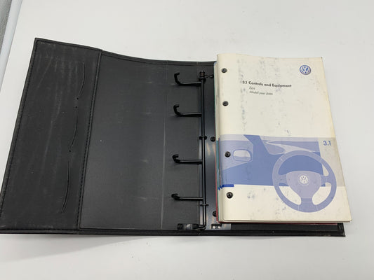 2009 Volkswagen EOS Owners Manual Set with Case OEM