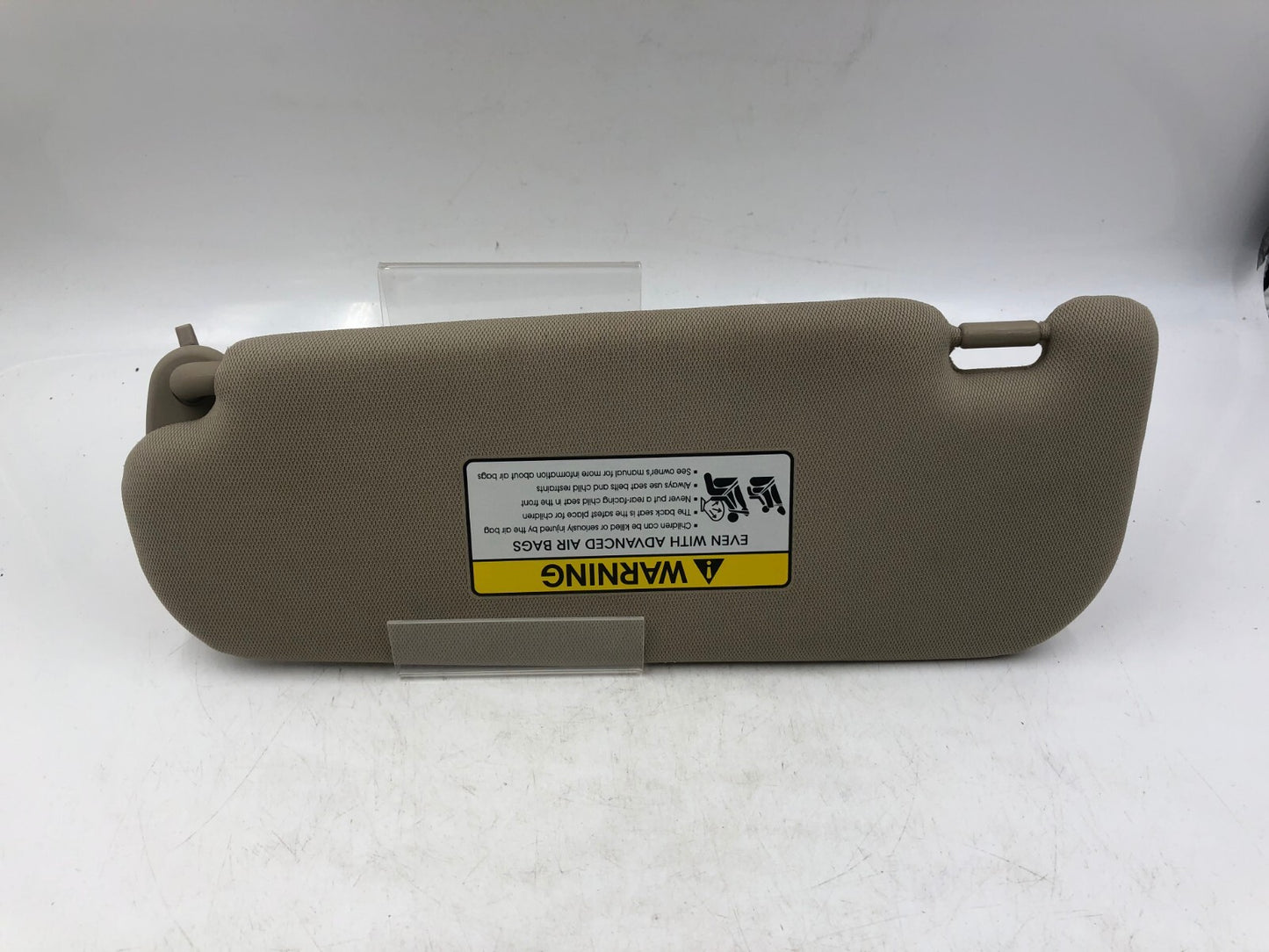 2011-2016 Kia Optima Passenger Sun Visor Gray Illuminated OEM B02B14043