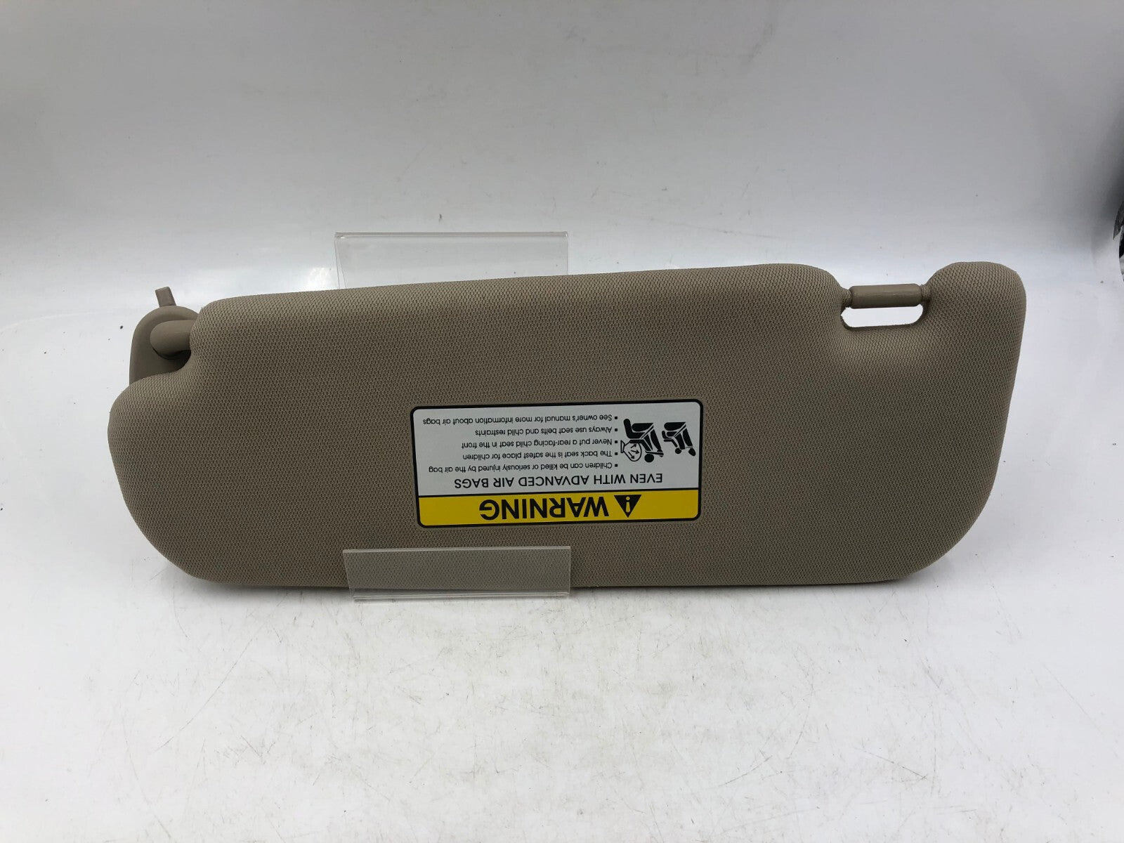 2011-2016 Kia Optima Passenger Sun Visor Gray Illuminated OEM B02B14043
