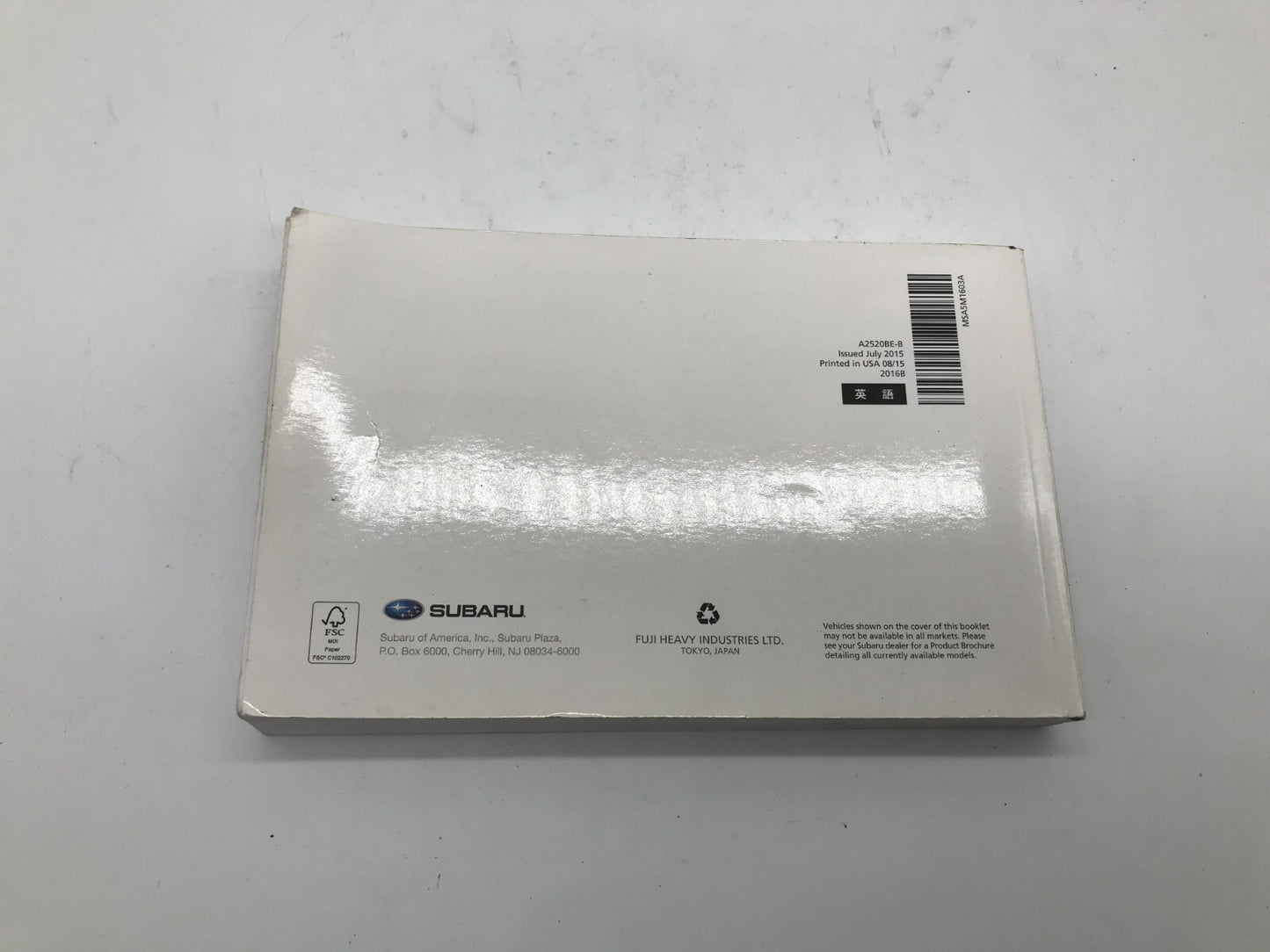 2005 Subaru Legacy Owners Manual OEM C02B45030