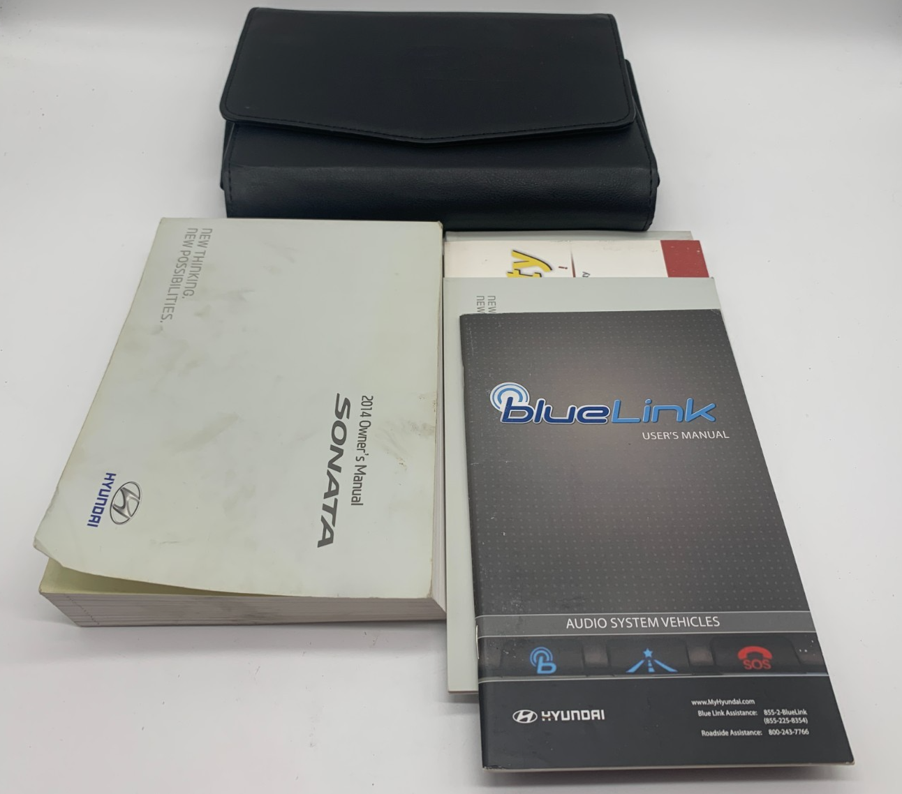 2014 Hyundai Sonata Owners Manual Includes Case OEM