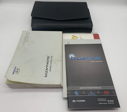 2014 Hyundai Sonata Owners Manual Includes Case OEM