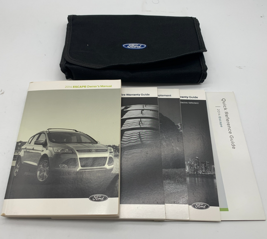 2014 Ford Escape Owners Manual Set with Case OEM B04B19017