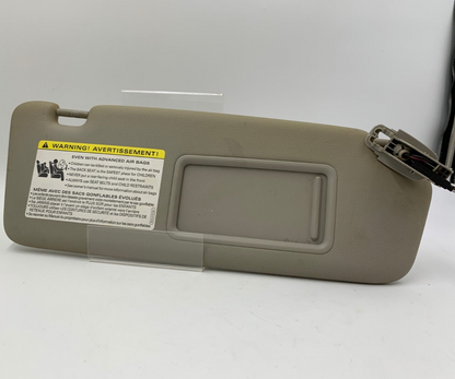 2009-2012 Audi Q5 Passenger Sun Visor Gray Illuminated OEM D01B06022