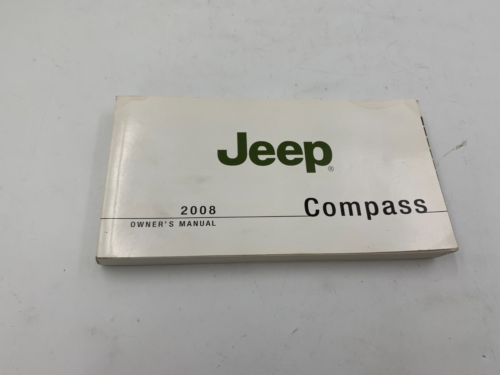 2008 Jeep Compass Owners Manual Set with Case OEM B02B26052