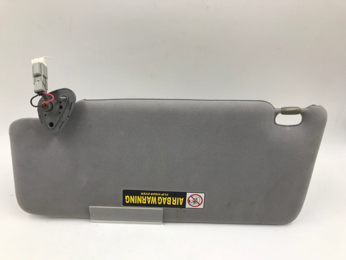 2005-2008 Accura RL Passenger Sun Visor Illuminated Gray OEM D04B54050