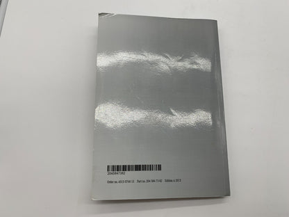 2013 Mercedes-Benz C250 Owners Manual Set with Case OEM C03B44006