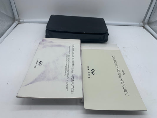 2019 Infiniti QX50 QX 50 Owners Manual Set with Case OEM