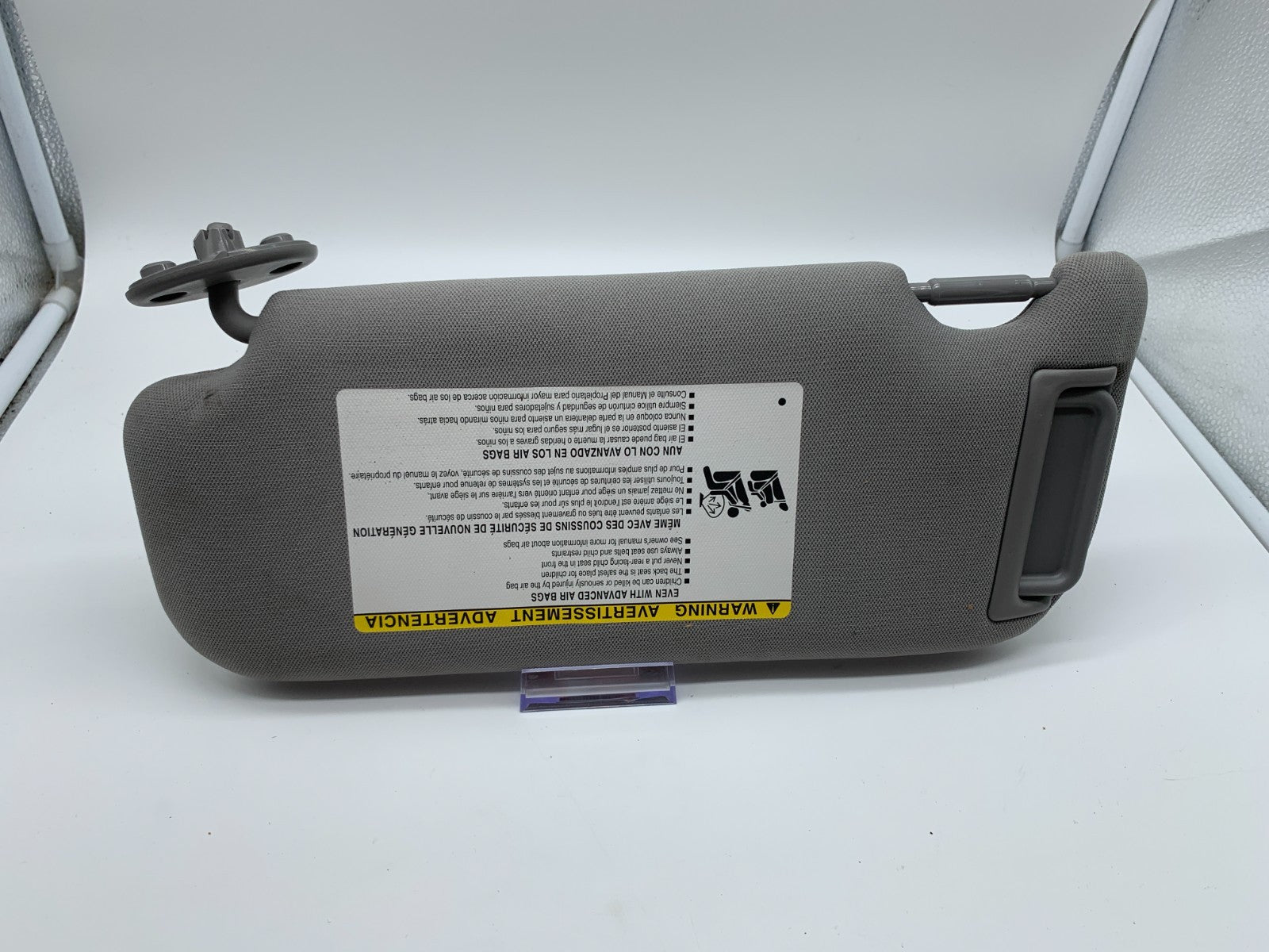 2018-2024 Toyota Camry Passenger Sun Visor Gray OEM C03B69025