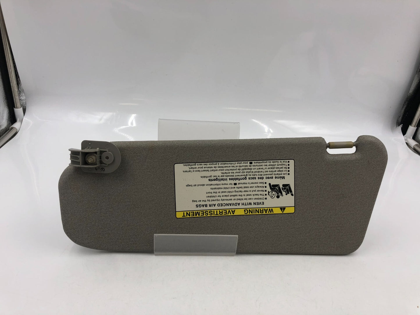 2006-2011 Chevrolet Aveo Passenger Sun Visor Gray OEM B01B15031