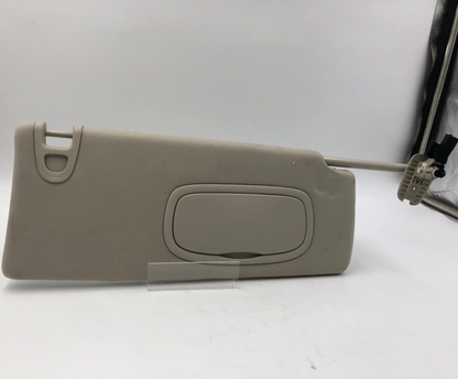 2014-2018 Jeep Grand Cherokee Passenger Sun Visor Gray Illuminated OEM D01B33065