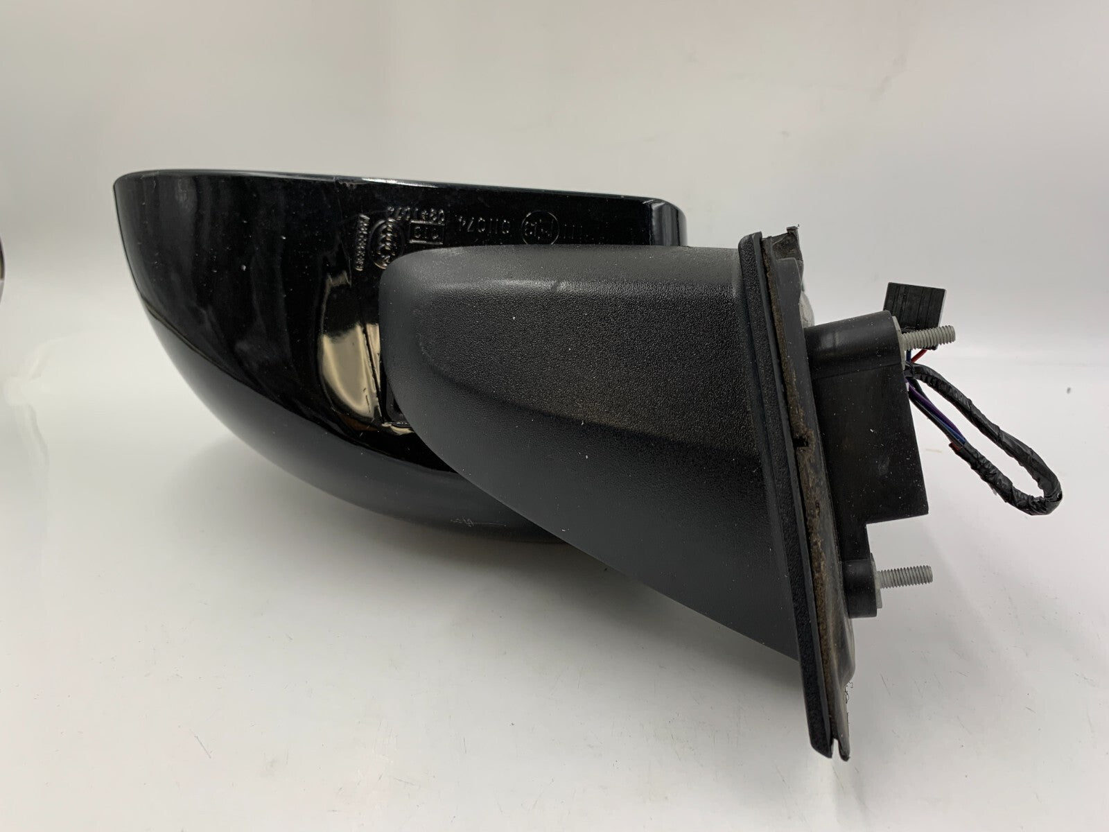 2017 Jeep Compass Driver Side View Power Door Mirror Black OEM A01B03001