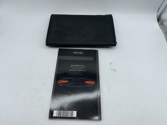 2015 Chrysler 200 Owners Manual with Case OEM C02B50024