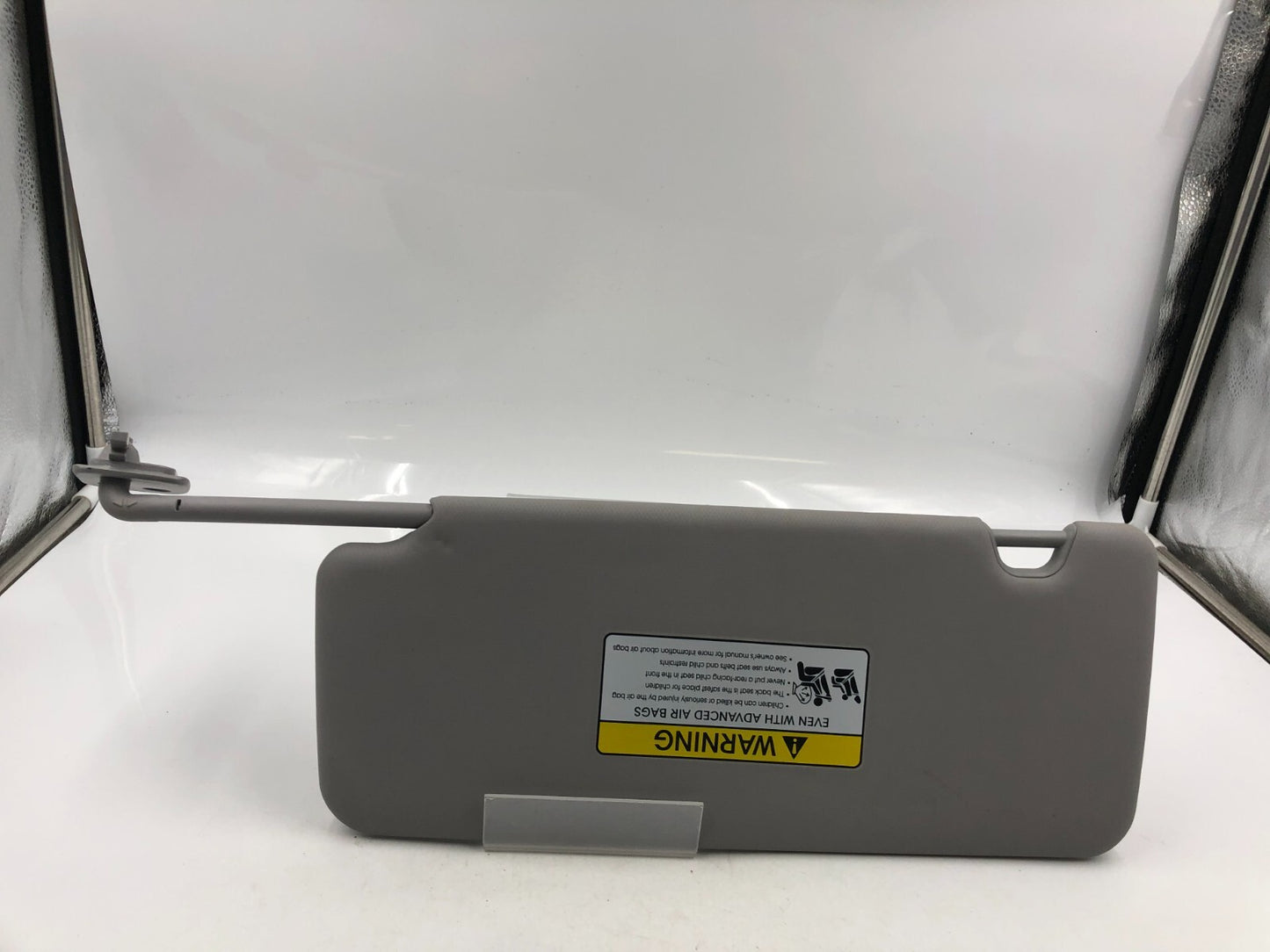 2016-2018 Hyundai Tucson Driver Sun Visor Gray OEM D04B28054