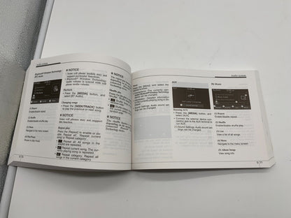 2018 Kia Soul Owners Manual Set OEM B04B36012