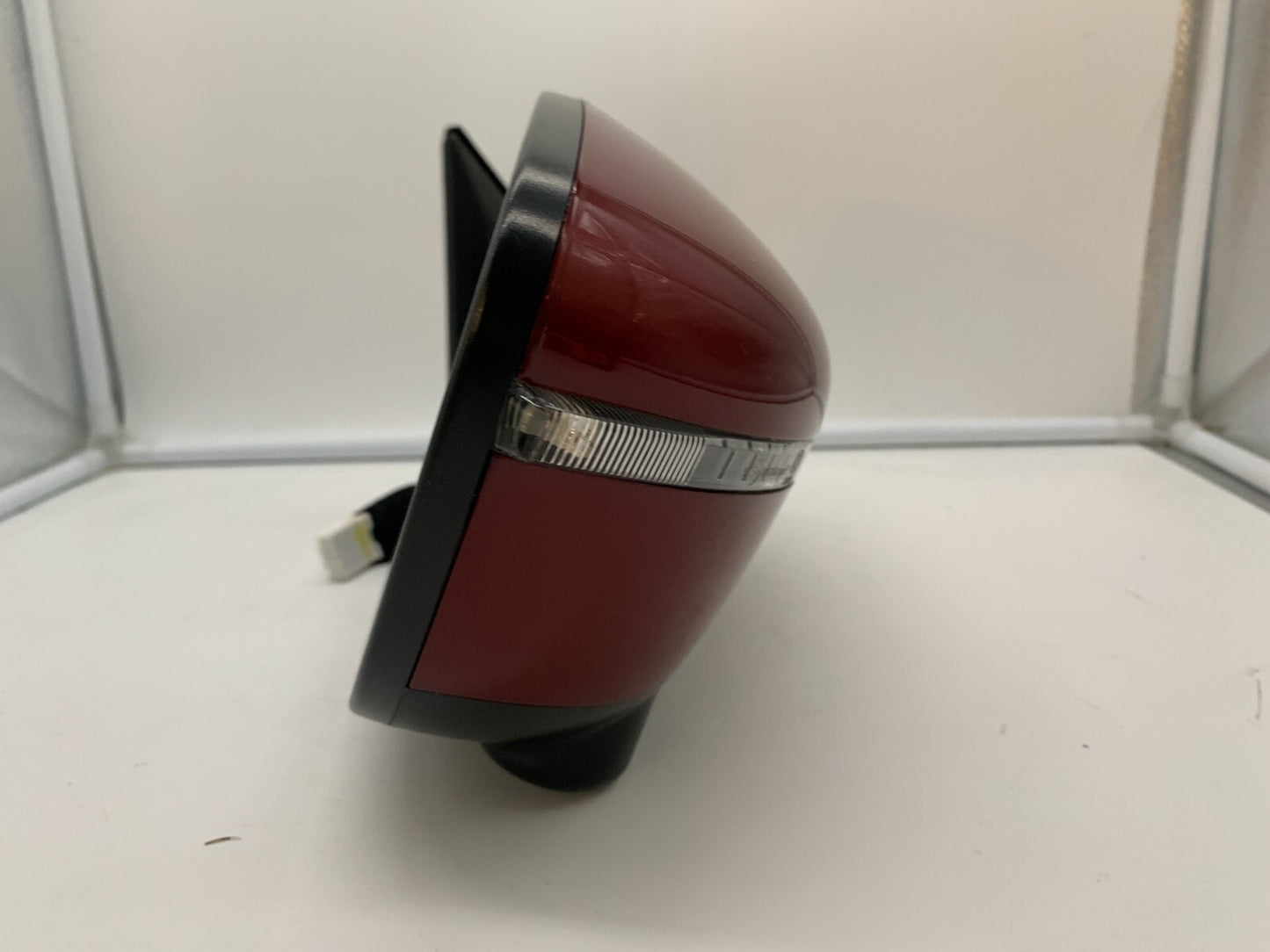 2017-2020 Nissan Rogue Passenger Side View Power Door Mirror Red OEM A03B42001