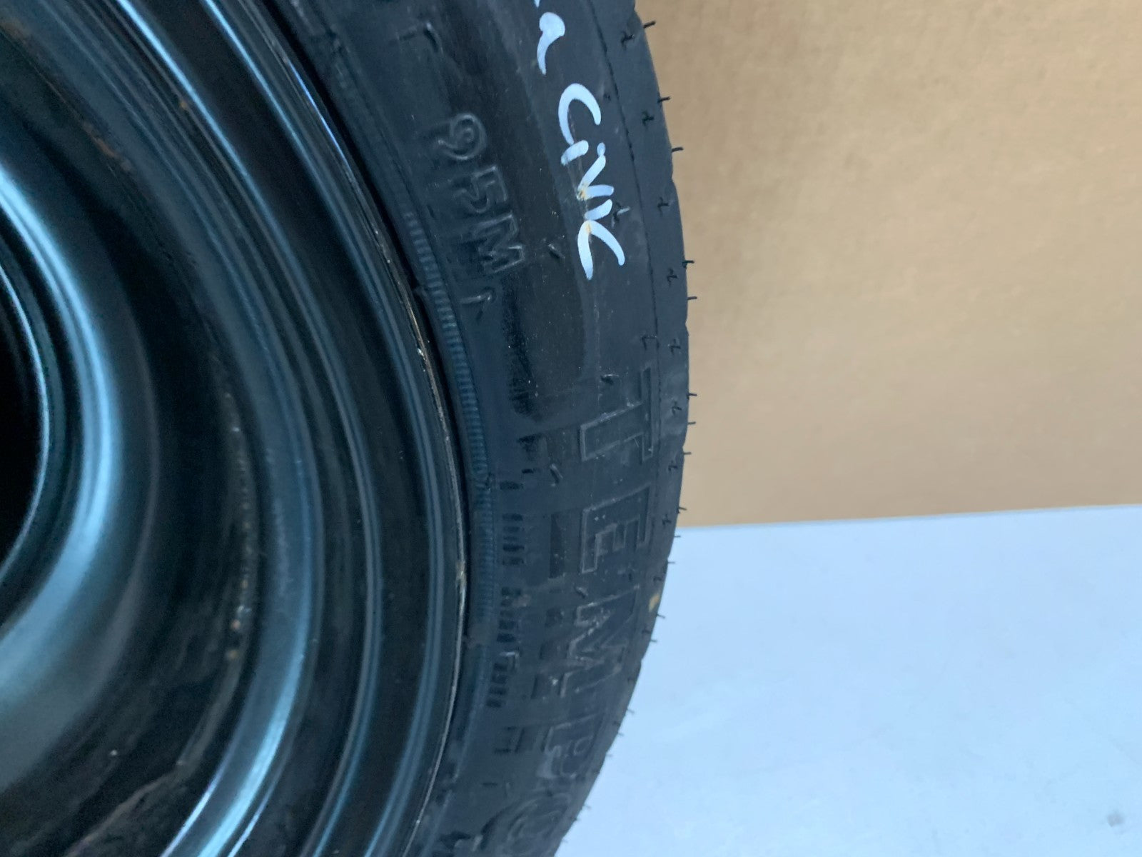 2016-2021 Honda Civic 15" Spare Tire Compact Donut OEM T125/70D15 Emergency