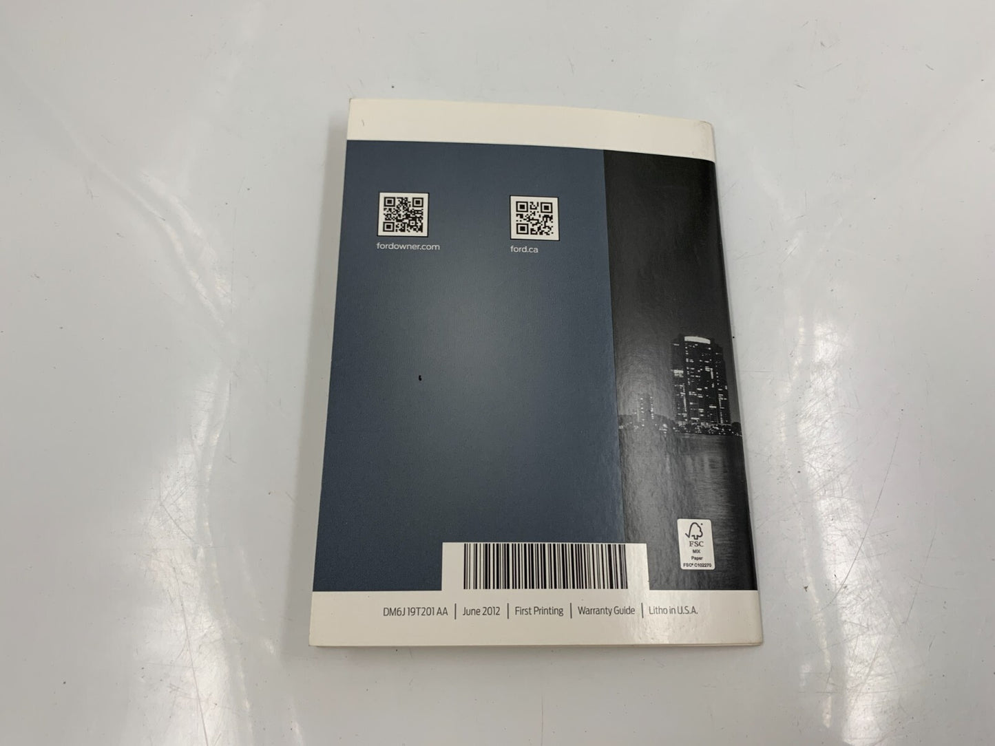 2013 Ford Fusion Owners Manual Set with Case OEM D04B02084