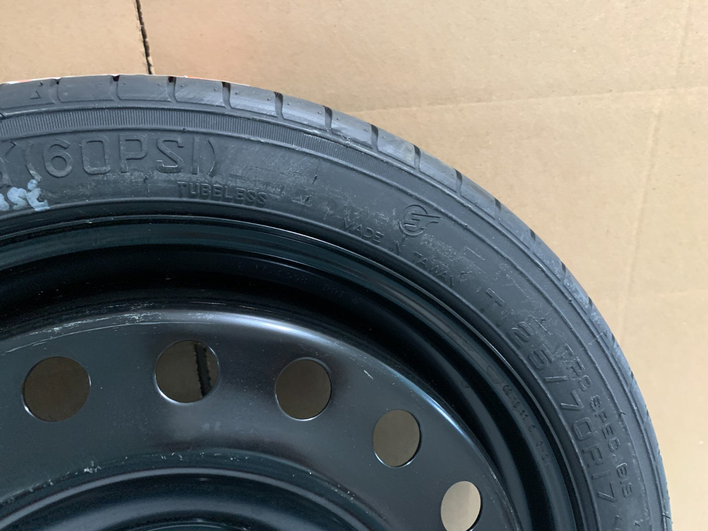 2010-2016 Buick Lacrosse Impala 17" Spare Tire Compact Donut T125/70R17 OE