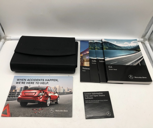 2017 Mercedes-Benz CLA Owners Manual Set with Case OEM D02B03008