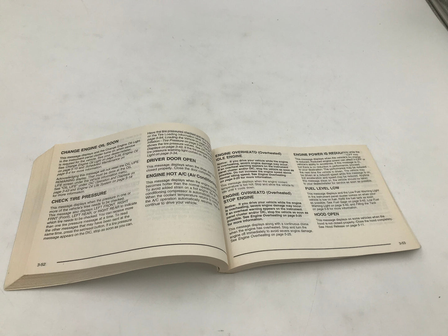 2005 Chevy Uplander Owners Manual OEM B03B47051