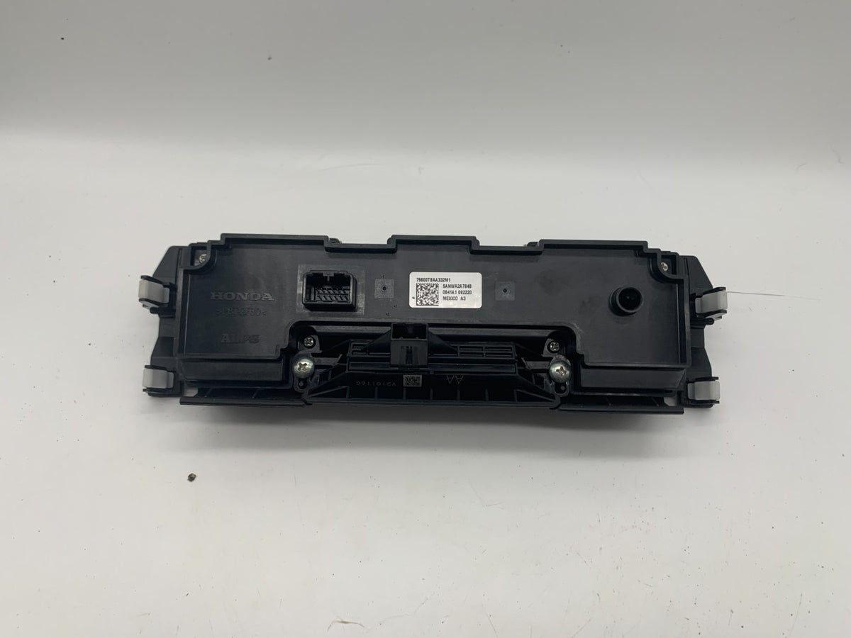 2017-2021 Honda Civic Climate Control AC Heater Temperature 79600TBAA332M1
