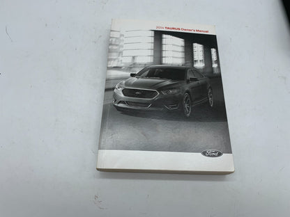 2014 Ford Taurus Owners Manual Set with Case OEM D01B63012