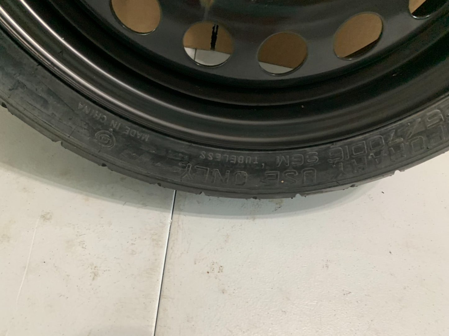 2020-2025 Nissan Sentra 16" Spare Tire Wheel Compact Donut T125/70D16
