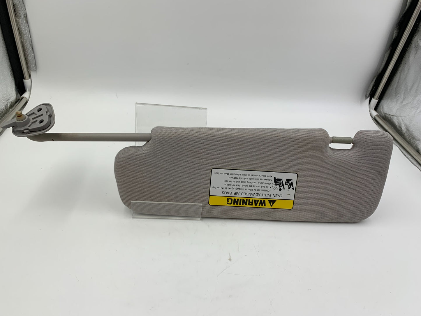 2011-2015 Hyundai Sonata Passenger Sun Visor Gray OEM C02B31060