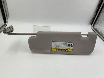 2011-2015 Hyundai Sonata Passenger Sun Visor Gray OEM C02B31060