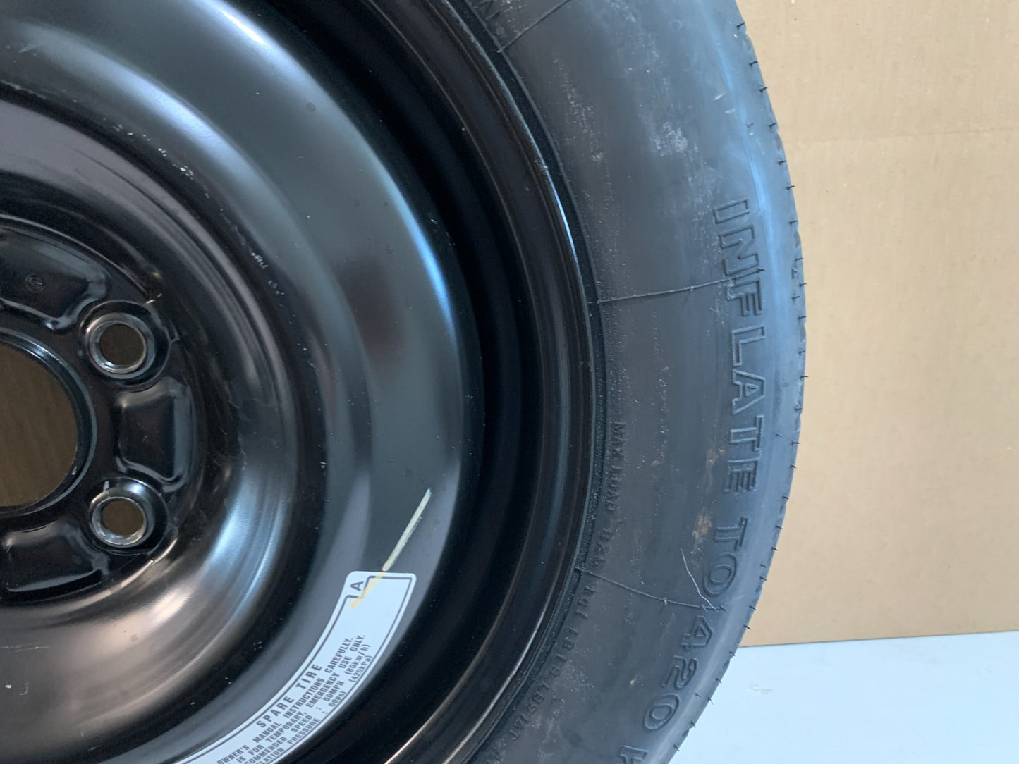 2004-2008 Acura TL 16" Spare Tire Wheel Compact Donut T135/80R16 Spare OEM