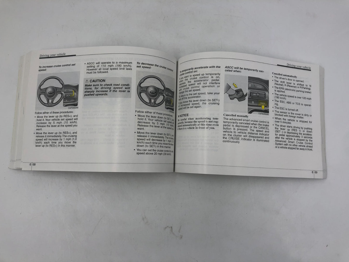 2017 Kia Optima Owners Manual Set with Case OEM B02B55007