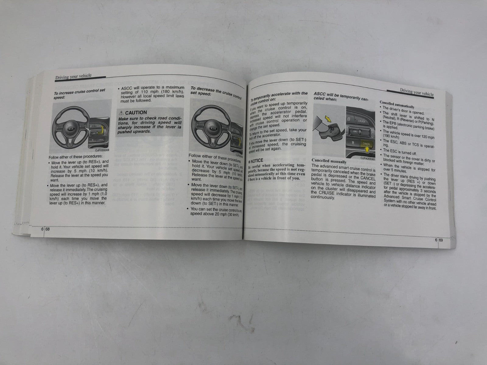 2017 Kia Optima Owners Manual Set with Case OEM B02B55007