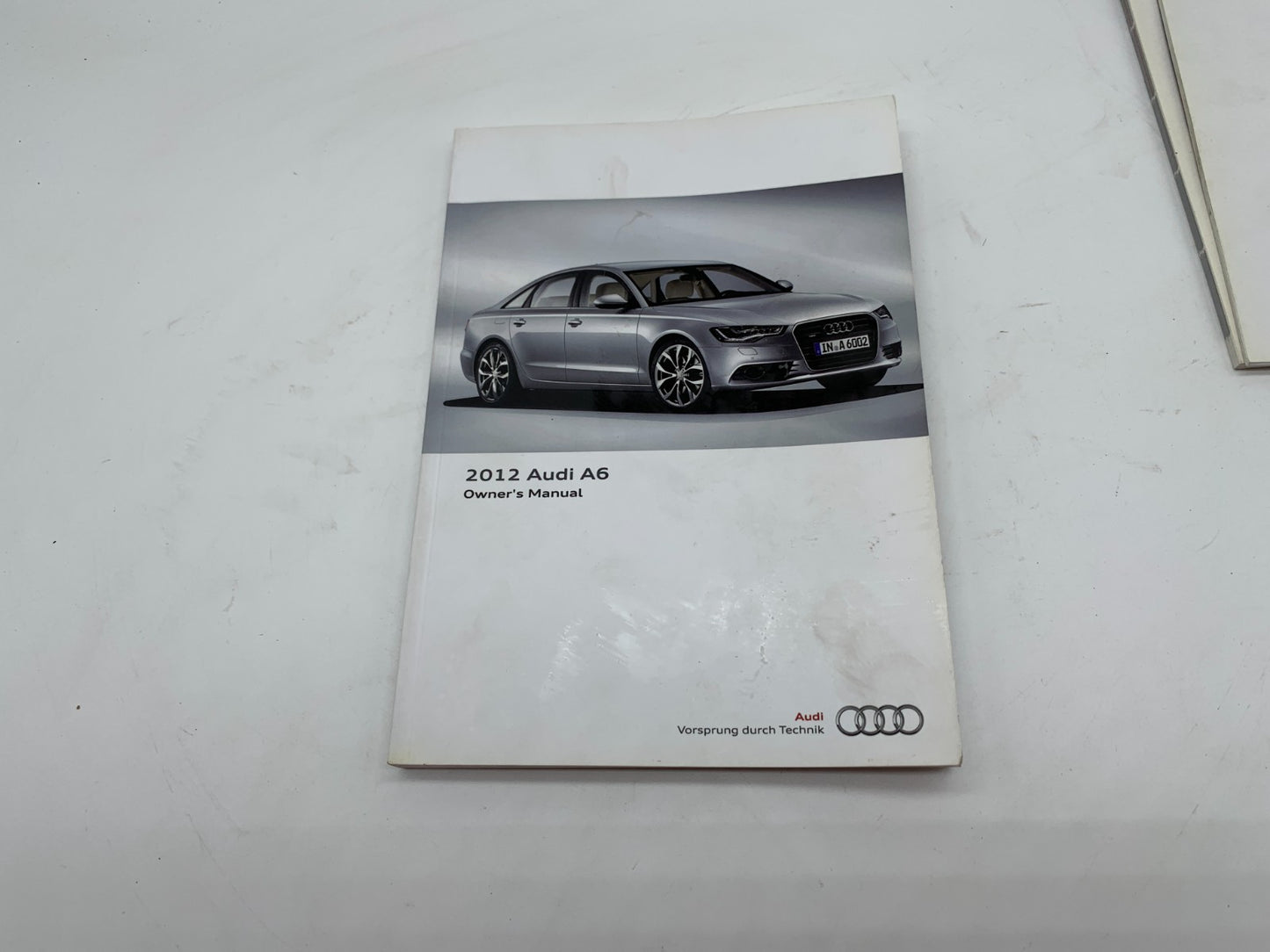 2012 Audi A6 Owners Manual Set OEM B01B23012