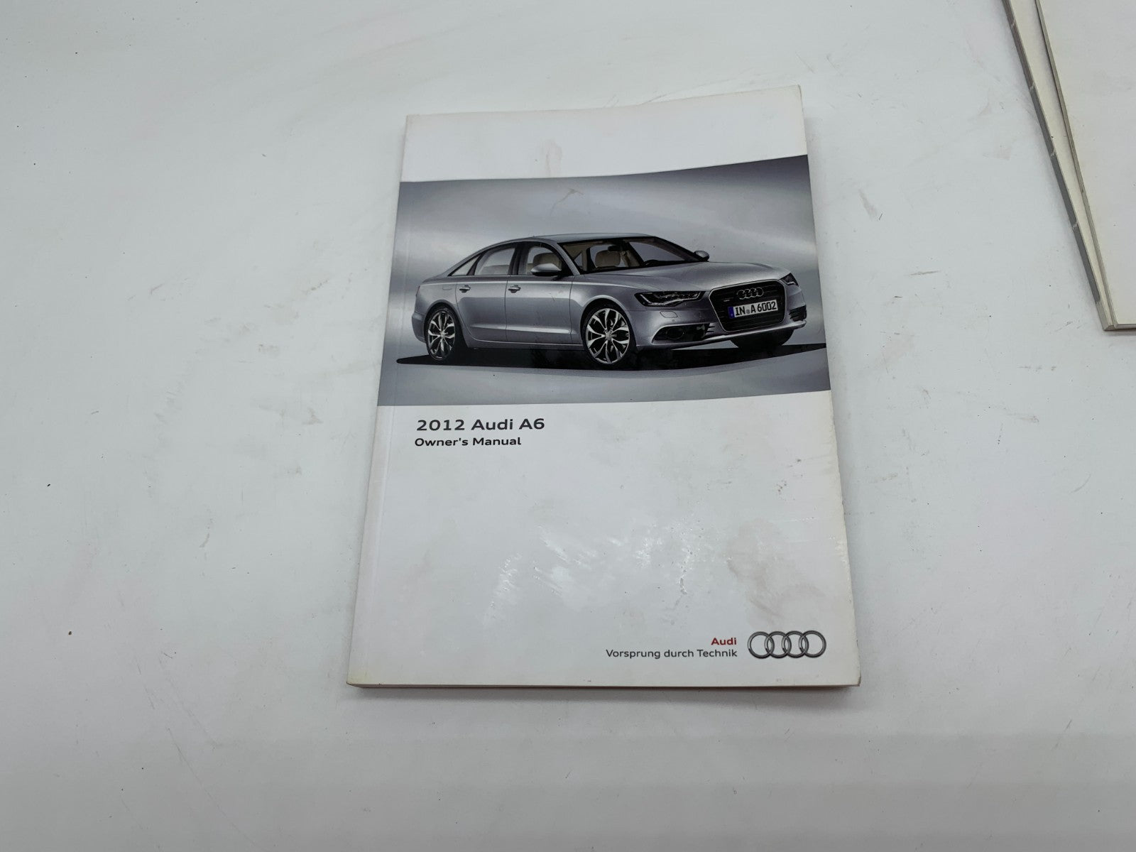 2012 Audi A6 Owners Manual Set OEM B01B23012