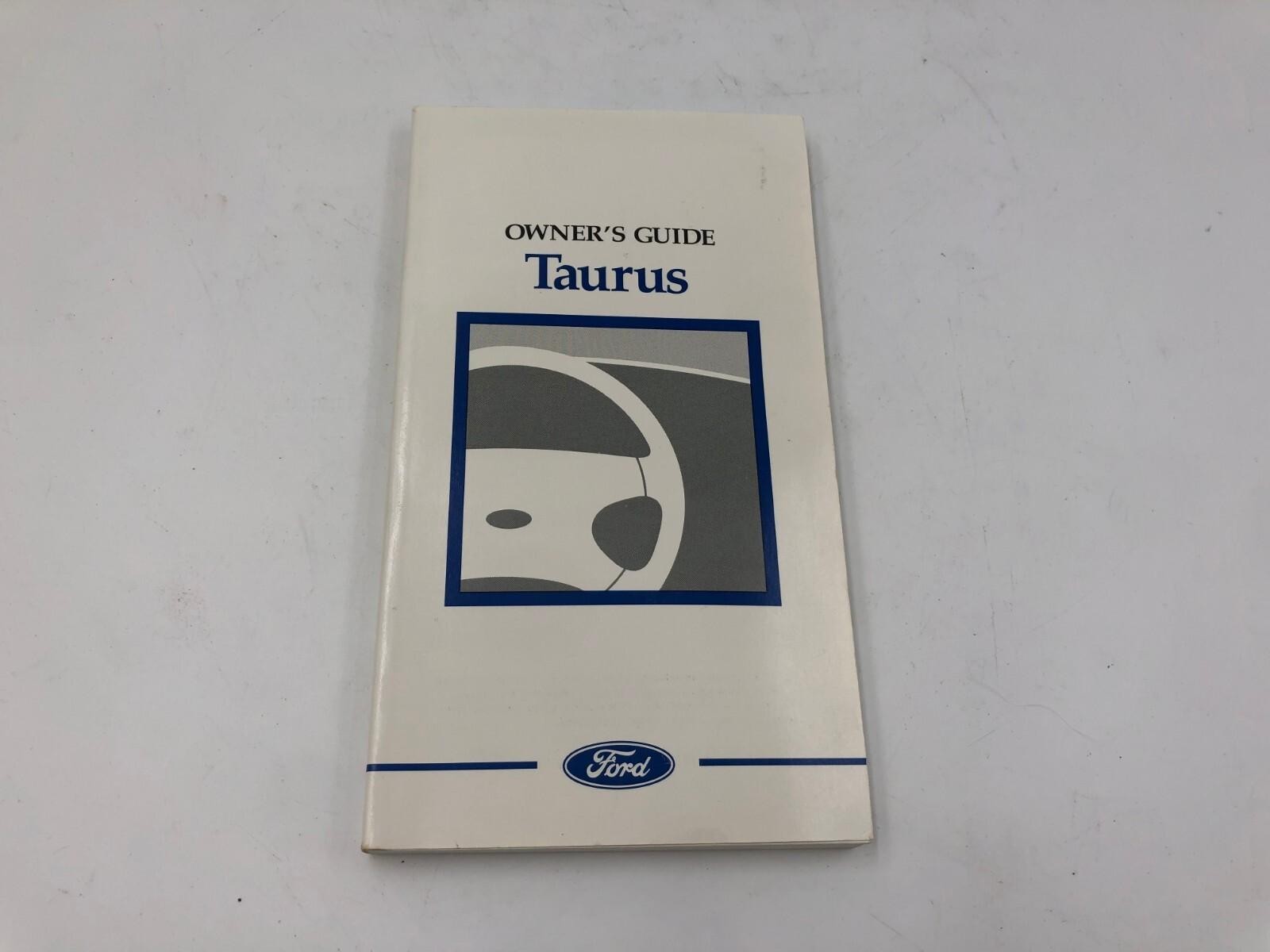 1998 Ford Taurus Owners Manual OEM C04B53068