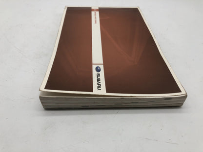 2009 Subaru Impreza Owners Manual OEM D02B03001