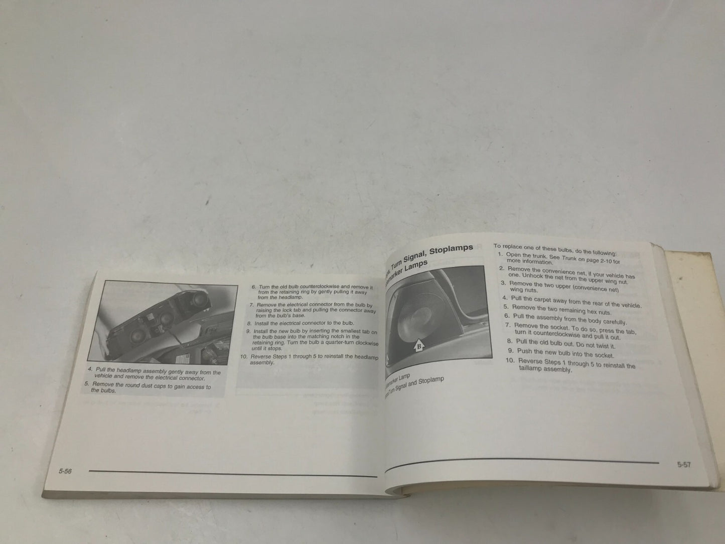 2005 Chevrolet Impala Owners Manual OEM C02B42049