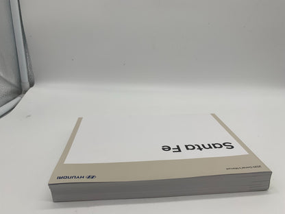 2020 Hyundai Santa FE Owners Manual Set with Case OEM A02B44052