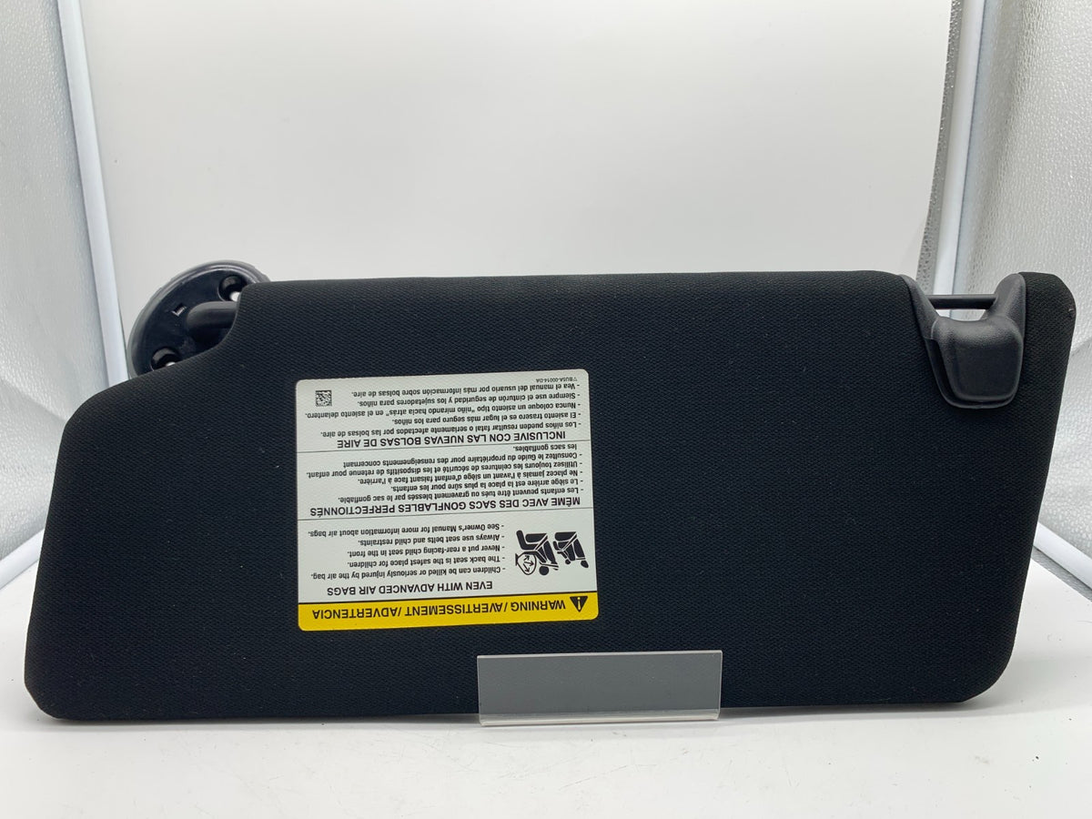 2011-2015 Ford Explorer Passenger Sun Visor Black Illuminated OEM A02B44042
