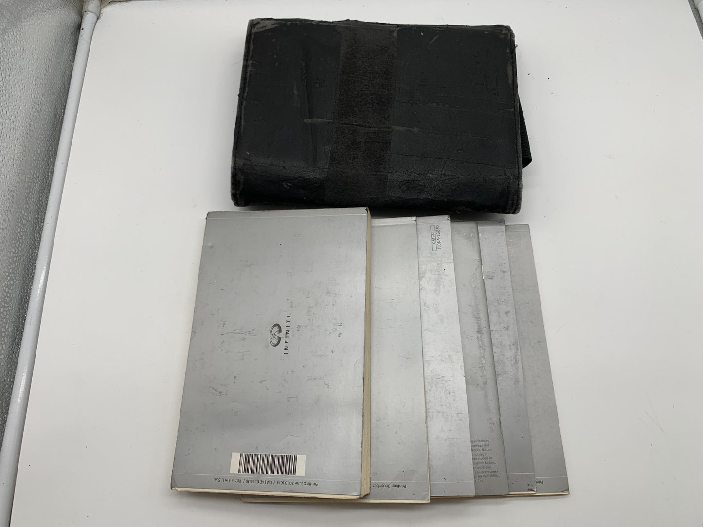 2014 Infiniti QX60 QX 60 Owners Manual Set with Case OEM A03B24050