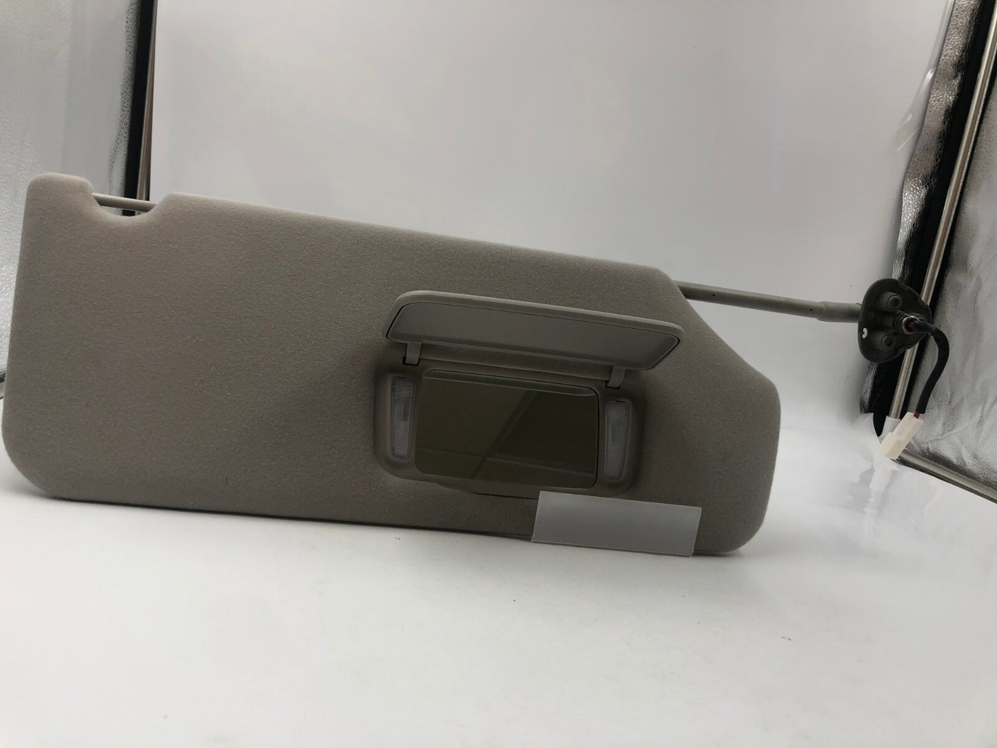 2011-2014 Toyota Sienna Passenger Sun Visor Gray Illuminated OEM C03B06056