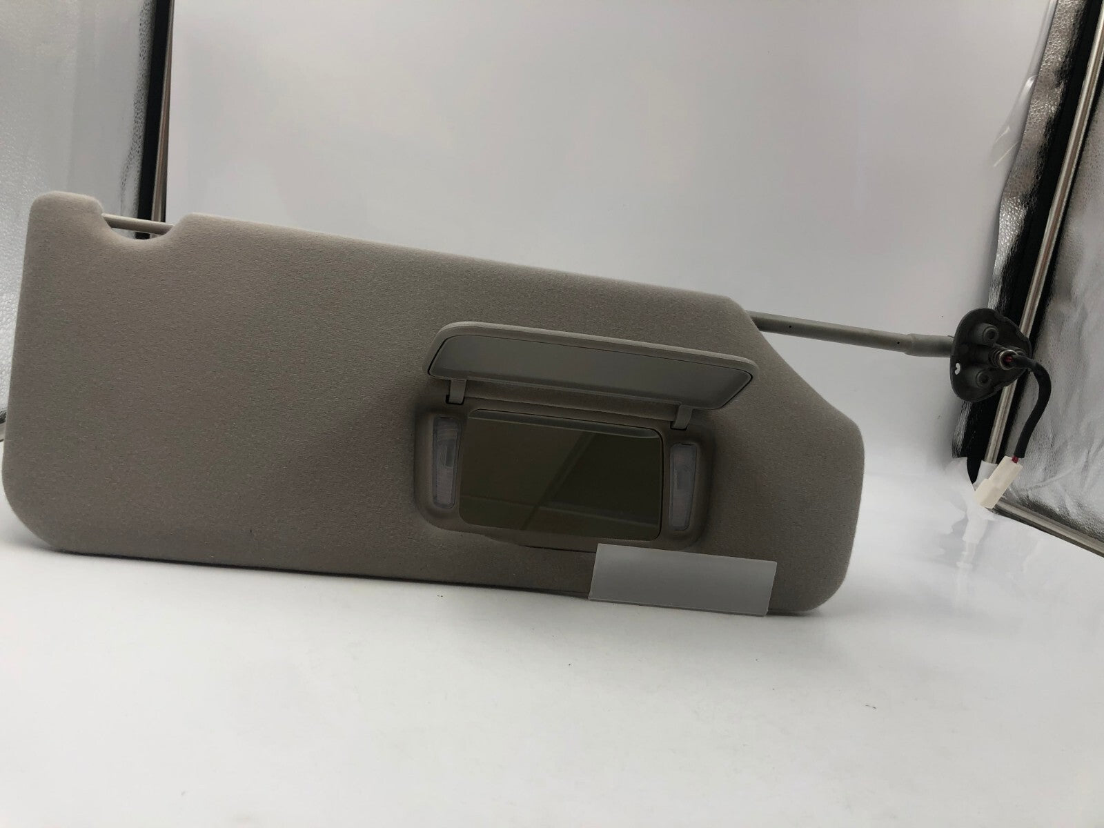 2011-2014 Toyota Sienna Passenger Sun Visor Gray Illuminated OEM C03B06056