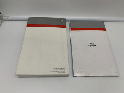 2014 Toyota Camry Owners Manual Set OEM D03B10005