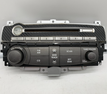 2009 Mitsubishi Eclipse Radio Receiver Faceplate Control Panel OEM A04B02015