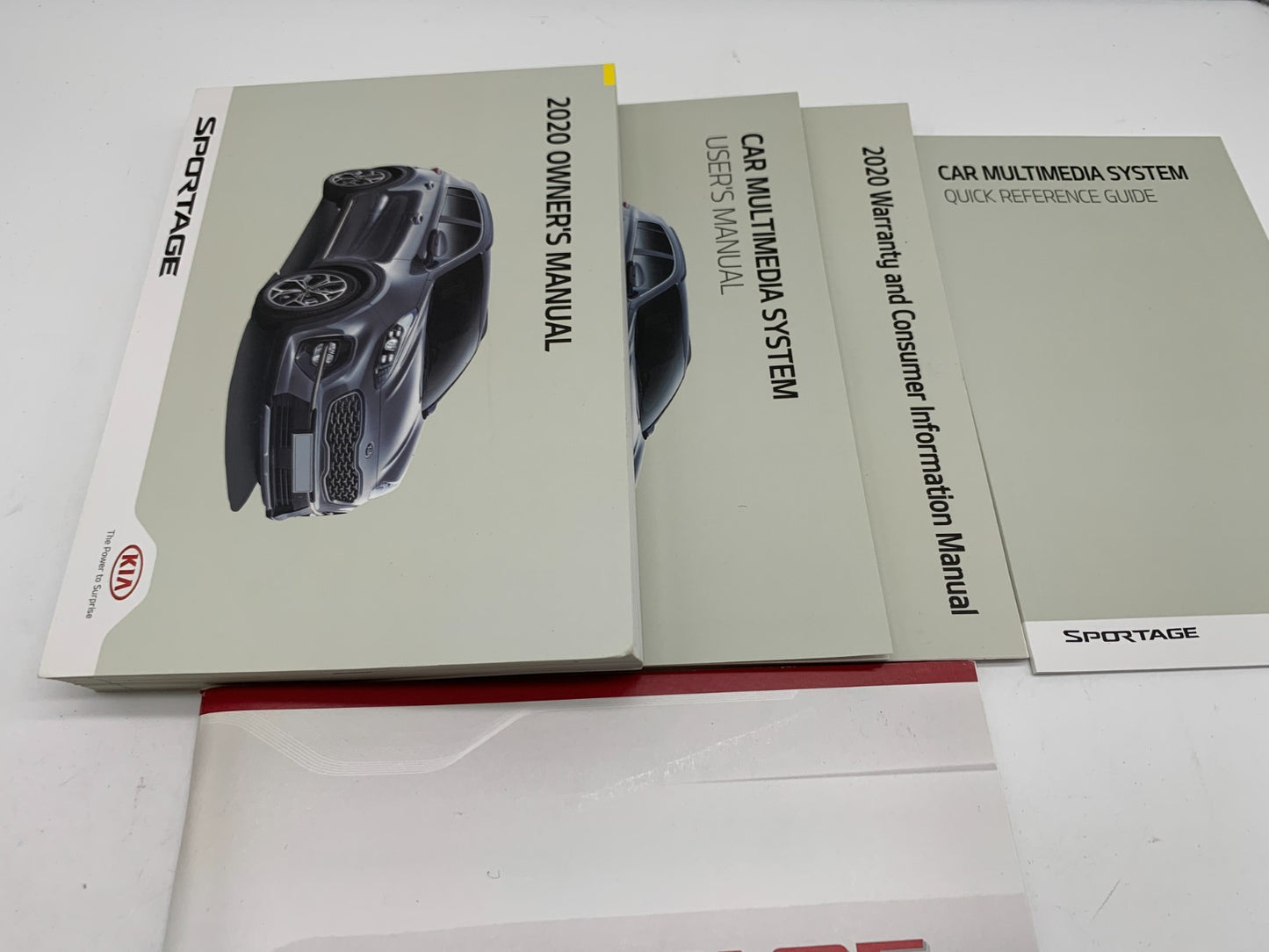 2020 Kia Sportage Owners Manual Set OEM B04B27011